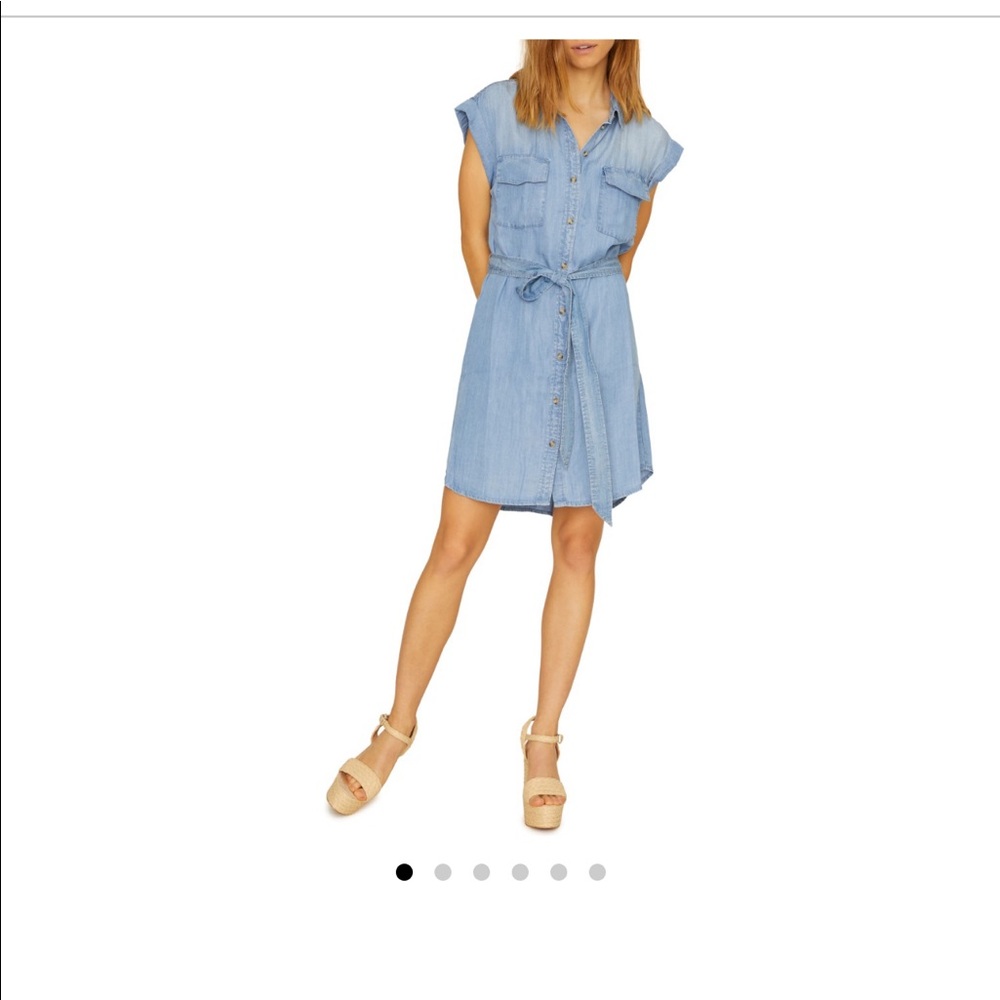 Sanctuary Dusty Chambray Shirtdress